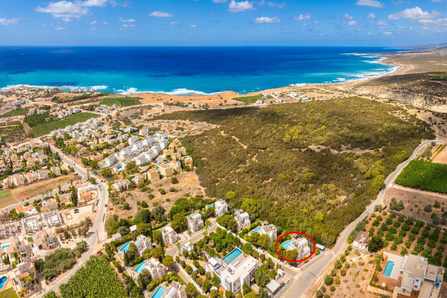 Villa Poseidonas Peyia Ngoại thất bức ảnh